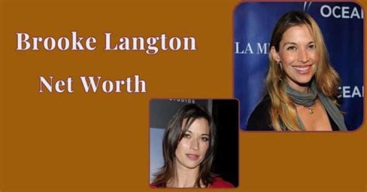 Brooke Langton Net Worth: Know About Her Husband, Children and Age