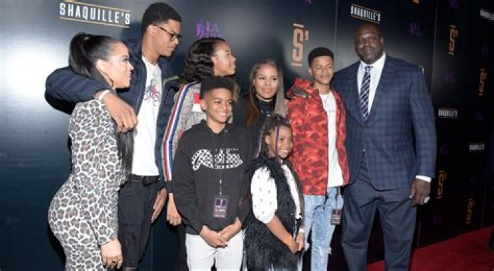 How many kids does Shaq have with Shani?