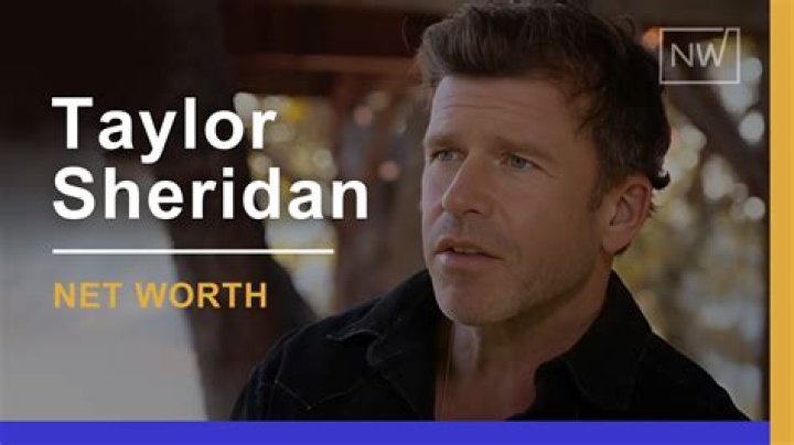 Taylor Sheridan Net Worth: Where did Taylor Sheridan get his money?
