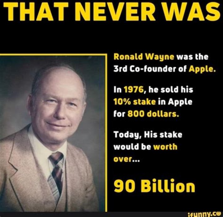 The Reality Of Ronald Wayne’s Net Worth And Why He Sold His Apple Shares For $800